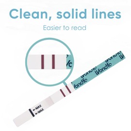 Wondfo 50 Ovulation Strips Tests Ultra Early Result Detection Highly Sensitive Fast Home Self-Checking Predictor Kit