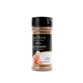 GranAroma Granulated Cinnamon, Perfect for Baking, Cooking, Beverages, Smoothies, and Desserts (3.52 Ounce)