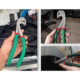 Qarmijaer Car Door Edge Repair Tool Auto Body Pliers Car Door Panel Fix Tool Metal Crimp Vise