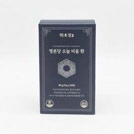 Myeongbondang Today’s Bium Pills 3g x 20 packs 1 / 명본당 오늘비움 환 3g x 20포 1개