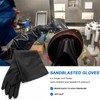 Tagtight Rubber Sandblasting Gloves, Sand Blasting Gloves for Sandblasting Cabin,