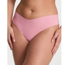 Victoria's Secret No-Show Thong Panty Lilac Pink XL NEW