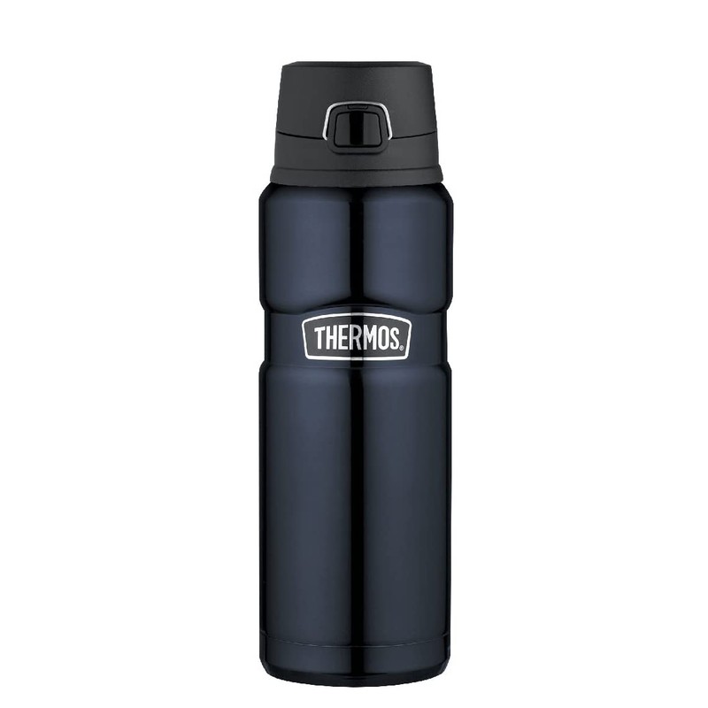Thermos Stainless King Vacuum Insulated Bottle, 710ml, Midnight Blue, SK4000MBAUS