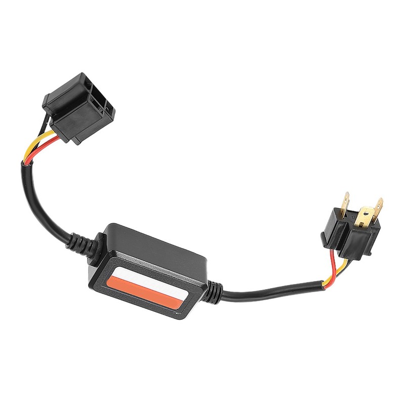2pcs Car LED Headlight Decoder Radio Audio Anti Interference Error