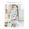 ARISANA Wrap Towel for Kids, Girls, Children, Wrap Towel, Ribbon,