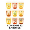 Paquete De 12 Sabores De Polvo Sazonador 100g