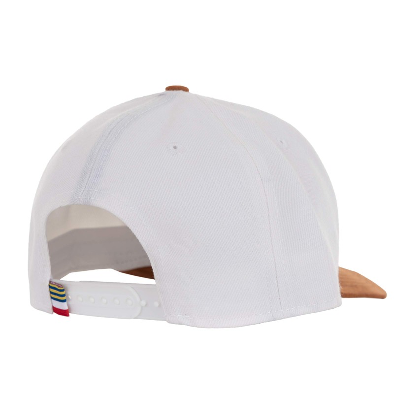 Guy Harvey Men's Sueded Bill Hat, White, One Size
