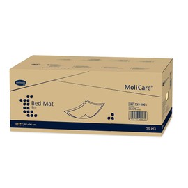 Moli Care Bed Mat Eco 9 Drops 60 cm x 90 cm Pads Pack of 50