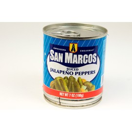 San Marcos Sliced Jalapeno Peppers, 7 oz