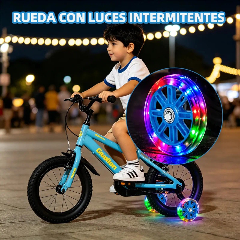 Rueditas para bicicleta ninos Mirrend llantas entrenadoras 12 14 16