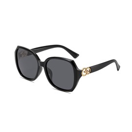 XFSRG Sonnenbrille Damen Elegante Klassisch Brille UV400 Schutz-Mode Brillen Oversized Vintage Rahmen