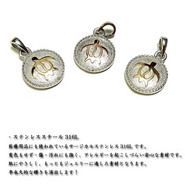 Hawaiian Jewelry Necklace Pink Gold Yellow Gold Silver Coin Women's Men's Steel Silver Stainless Steel Birthday Commemorative