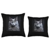 Nebelung Cats Kitten Nebelung Cat Throw Pillow