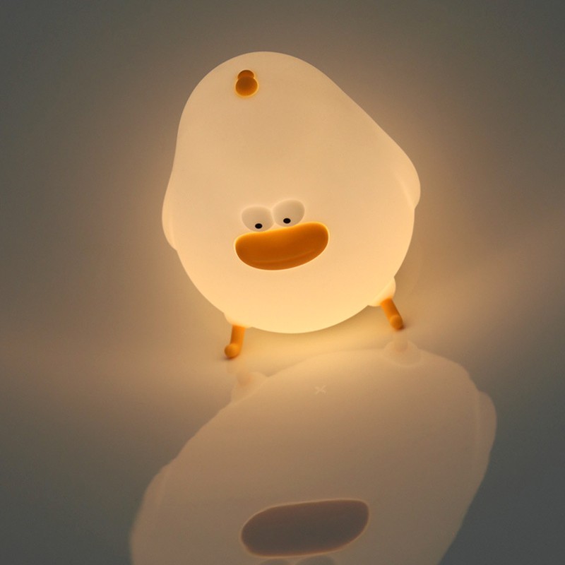 LED Night Light Interesting Chicken Pat Light USB Charging Baby