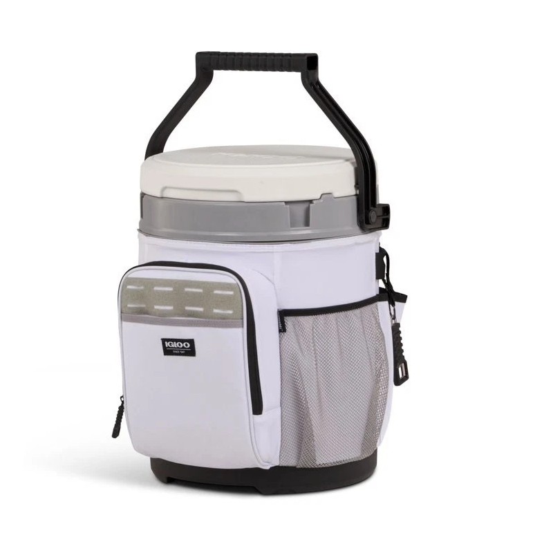 Igloo 20 QT Marine Cooler Bucket, White, 24-Can Capacity -