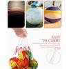 LEEQBCR 3 Pcs Ball Net for 5 Balls, Ball Sack