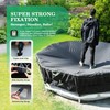 UIRWAY 500D Winter Pool Cover 14FT Round [2025 Upgraded Heavy