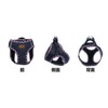 Aiminto Denim Dog Harness & Leash Set, Breathable Mesh, Lightweight,