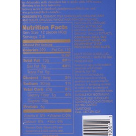 Green & Black's Organic Milk Chocolate, 34% Cacao, 3.5 Ounce Bars,10 count