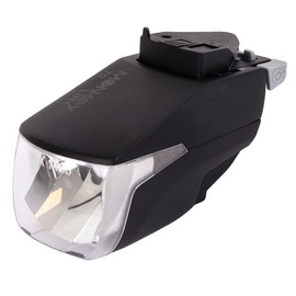 MonkeyLink Light 70 LUX SET RECHARGE Lighting Set for Bicycle Bicycle Accessories (Bicycle Light for Front and Rear, Magnetic Mounting, Firm Hold, with StVZO Approval) Black