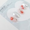 cherry Handmade nail tip water ink cherry nail - Almond