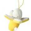 Yellow Peeling Banana Decoration, Birthday Gift PP Cotton Peeling Banana