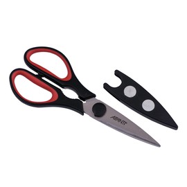 Avanti Kitchen Scissors with Magnetic Sheath, Grey