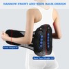 Nvorliy Soporte lumbar de espalda baja y sistema de doble
