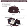 Travel Bag for Women, Overnight Duffel Weekender Bag with Toiletry