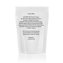 Cranberry Juice High Strength Extract Salicylic Acid 30 Tablets Immune System Prevent Urinary Tract infections