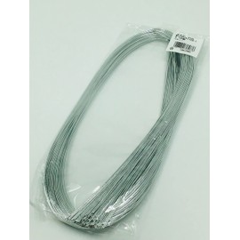 Hikari Mizuhiki, Approx. 35.4 inches (90 cm), 70 Pieces, #130 Silver [INAZUMA] Celebration Bag, Hair Ornaments and Accessories, Wrapping