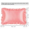 PiccoCasa Satin Pillowcases for Hair and Skin, Retro Silky Pillow