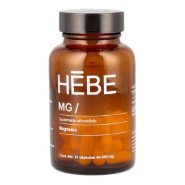 Hebe Mg Sesen Magnesio Suplemento Alimenticio Cápsulas Sfn Sabor Sin sabor