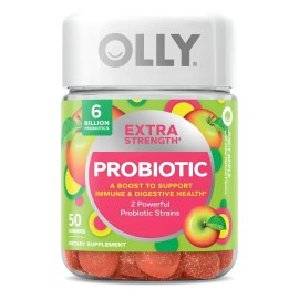 Olly Prebióticos Extra Fuertes Balance Perfecto Digestivo Sabor Manzana