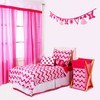 Bacati - Mix N Match Ikat Zigzag 24 X 36"