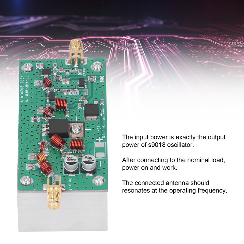 Power Amplifier Board FM 65‑110MHz High Frequency RF Transmission Antenna