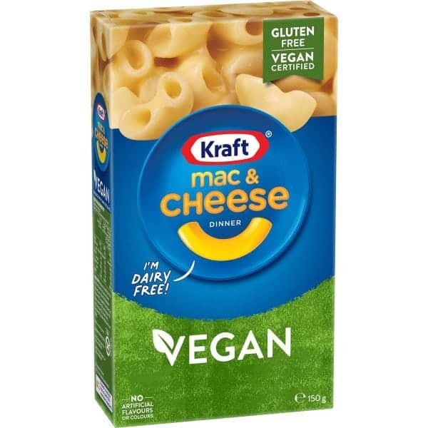 Kraft Vegan Mac & Cheese Macaroni Pasta Instant Noodles Cheese