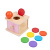 Adena Montessori Infant Toddlers Coin Box Montessori Toys for 6-12