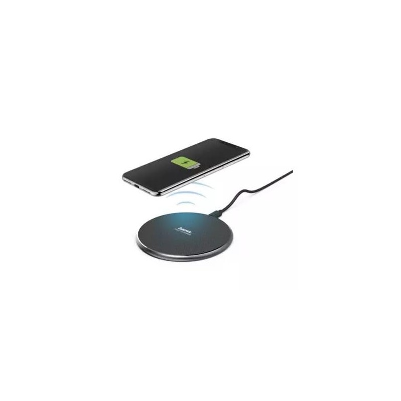 Hama QI-FC10 Wireless Charger, Set of 2, Black
