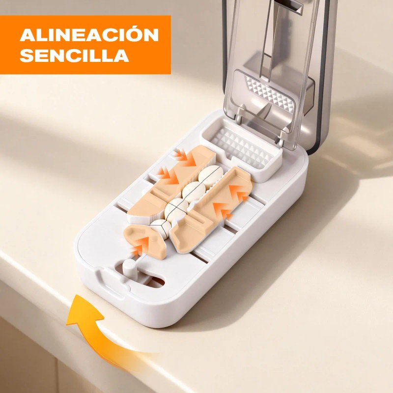 Cortador Y Moledor De Pastillas Multifuncional Portátil