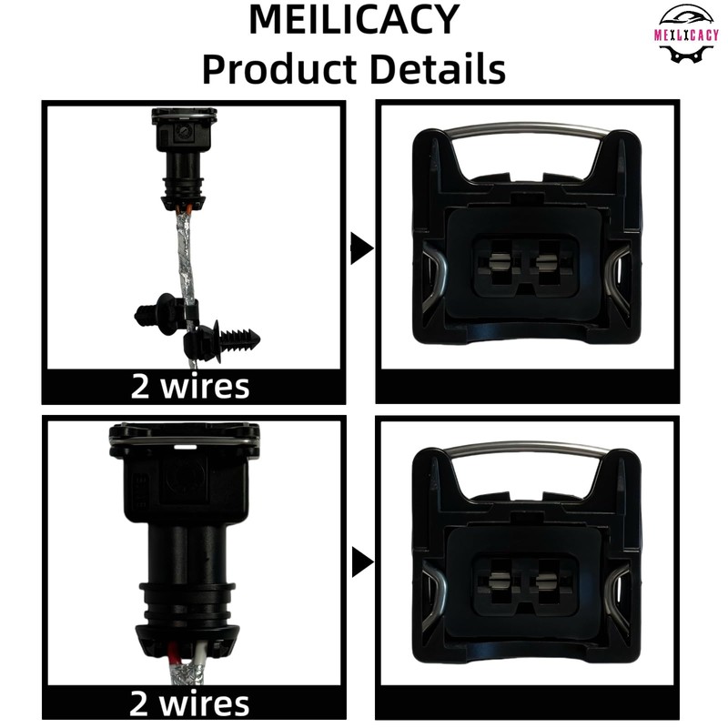 MEILICACY Ignition Knock Detonation Sensor Harness for Jeep Wrangler 2012-2016