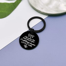 Father's Day Gift Dad Keyring Gifts from Daughter Funny Father Keyring Gift Thank You Gift Birthday Gift for Dad From Daughter Family Keyring Gift Christmas Appreciation Gifts for Dad Papa Daddy