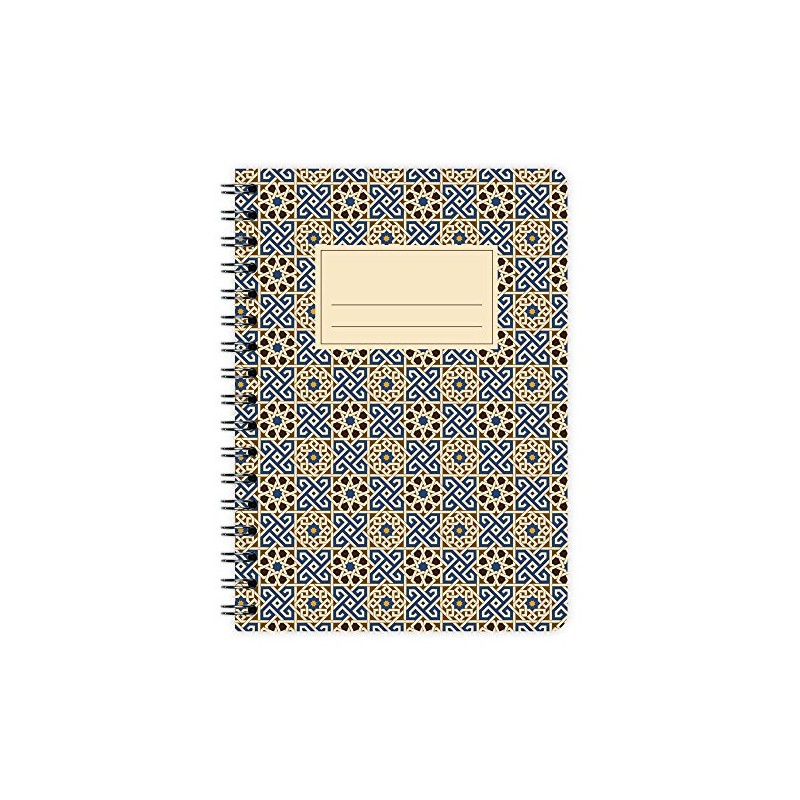 Etmamu 619 Notebook Pattern Morocco No. 3 A6/60 Sheets Graph