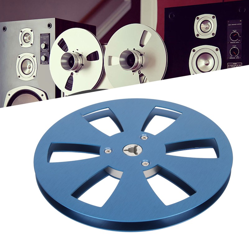 1/4 7 Inch Empty Reel 6 Hole Aluminum Alloy Open
