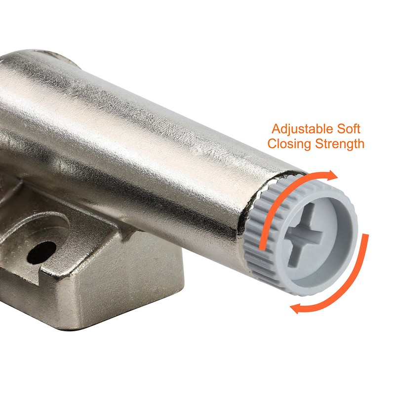 Sale 10 Pack SoftClose for Cabinet Doors/Compact/Metal Soft Close Adapter/Damper/Hardware/Zinc/Hinge/European