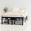 Maenizi California King Bed Frames, 20 Inch Heavy Duty Metal