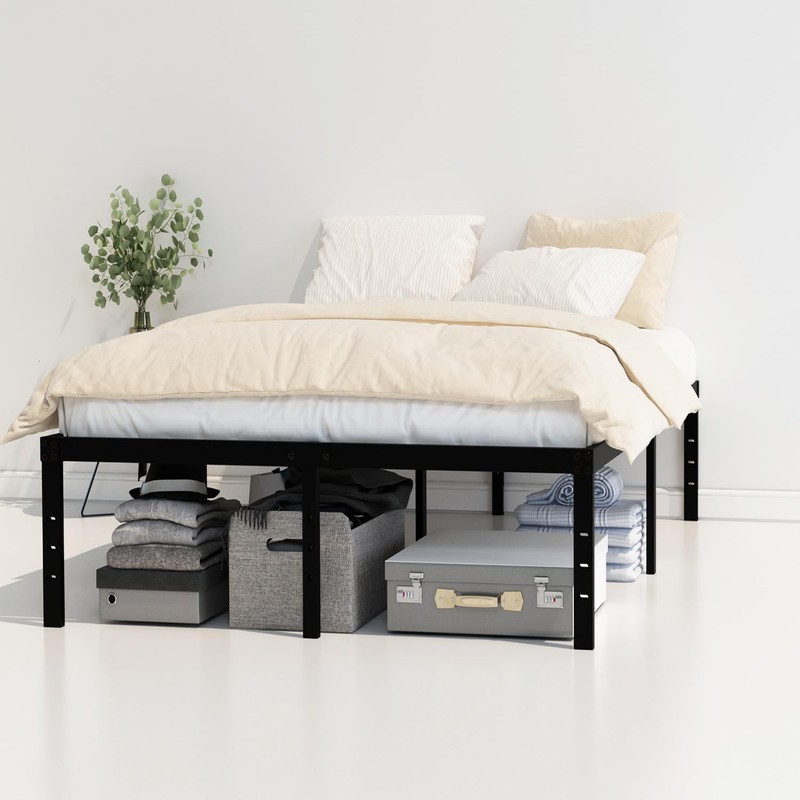 Maenizi California King Bed Frames, 20 Inch Heavy Duty Metal