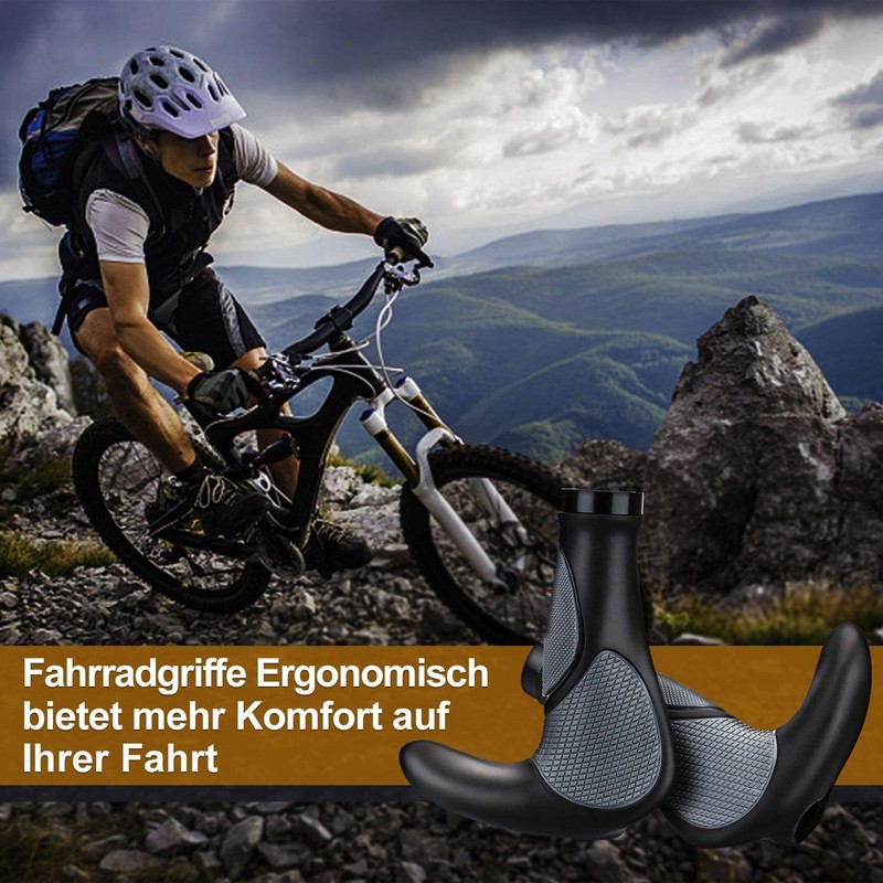ELOSIS Bicycle Handlebar MTB Grips Ergonomic Handlebar Grips Bicycle Bike