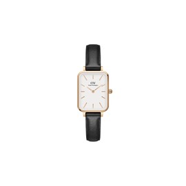 Daniel Wellington Quadro Pressed Women’s Watch – 20x26mm Square Case, Japanese Quartz Movement, Leather Strap, Water Resistant, Rose Gold Watch for Women - Sheffield