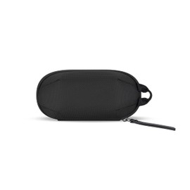 Sherpani Mini Co-Pilot, Travel Cable Bag, Cord Storage Organizer, Small Tech Pouch, Accessory Carrying Case, Travel Essentials for Women (Granite)